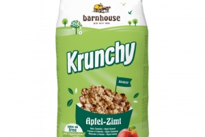KRUNCHY MANZANA CANELA 600GR BARNHOUSE